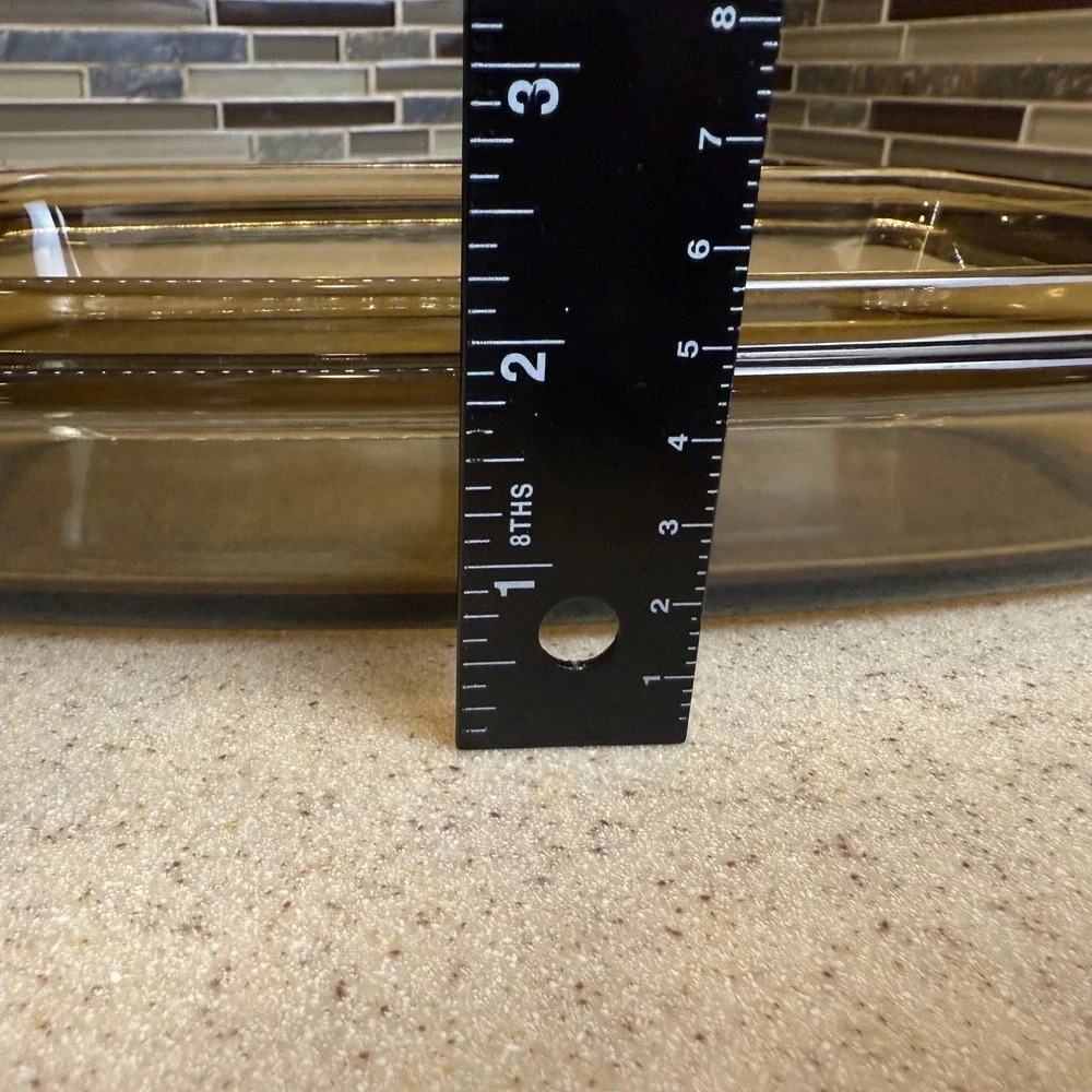 VTG West Bend Slow‎ Cooker Glass Replacement Lid 4/5/6Qt & Corning Metal Trivet